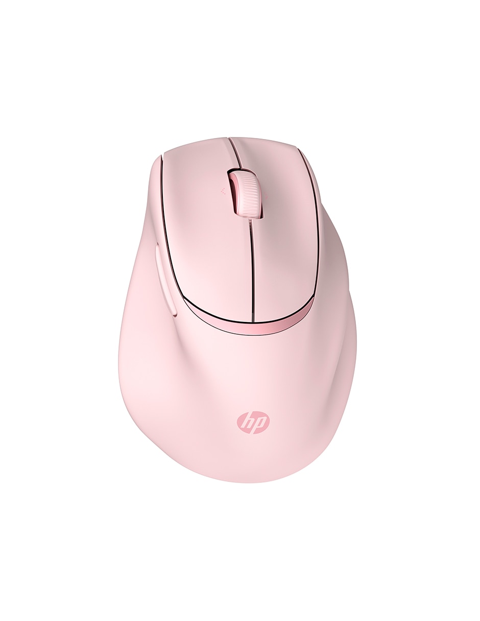 Mouse/mouse gamer inalámbrica mouse ergonómico hp tilt 720m rosa bh7n4aa 1