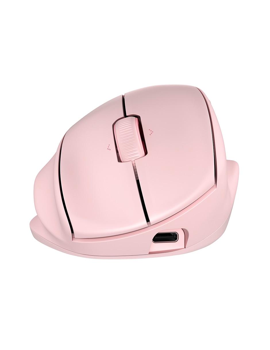 Mouse/mouse gamer inalámbrica mouse ergonómico hp tilt 720m rosa bh7n4aa 4