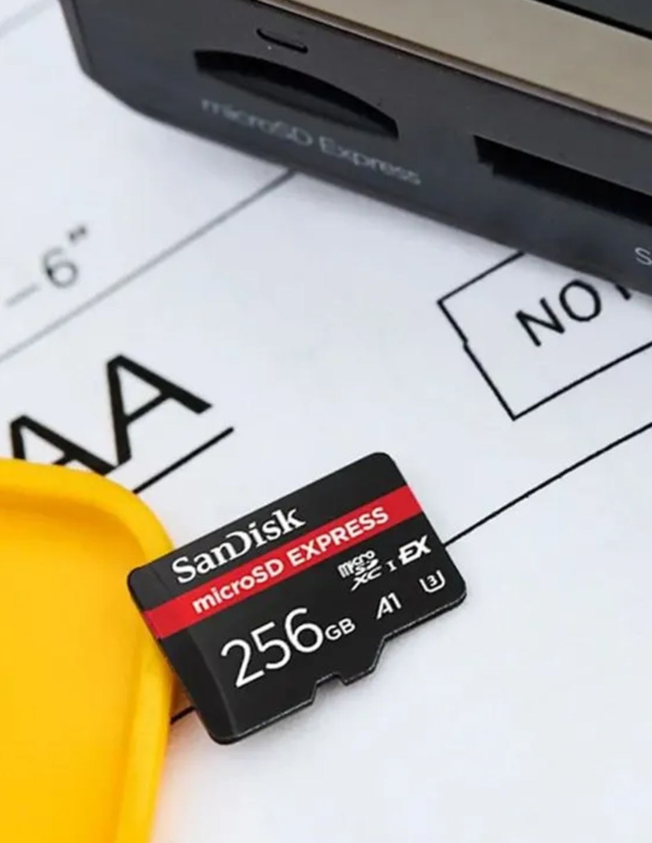 Memoria Micro SD capacidad 256 GB