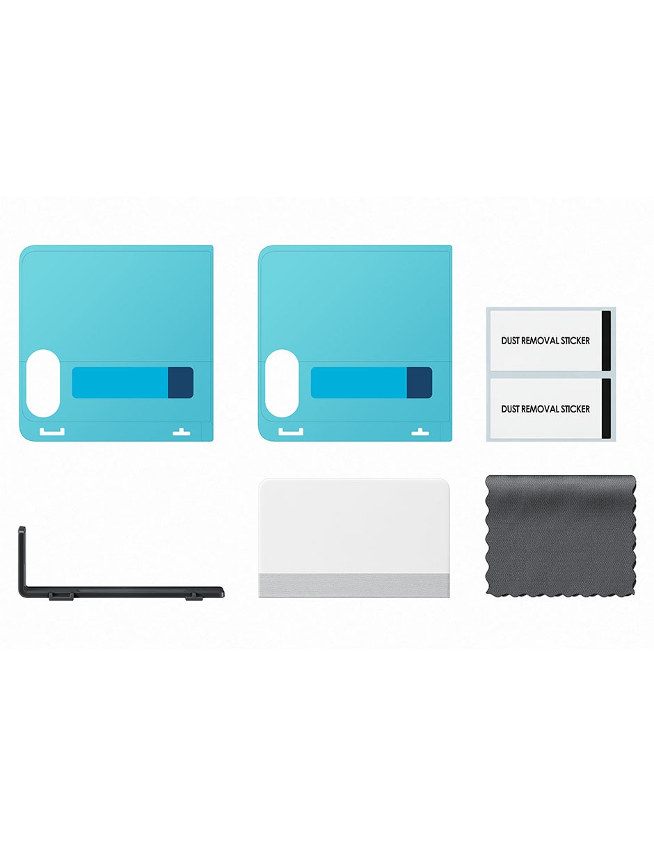 Set mica smartphone compatible con Galaxy Z Flip 8 de Policarbonato 2