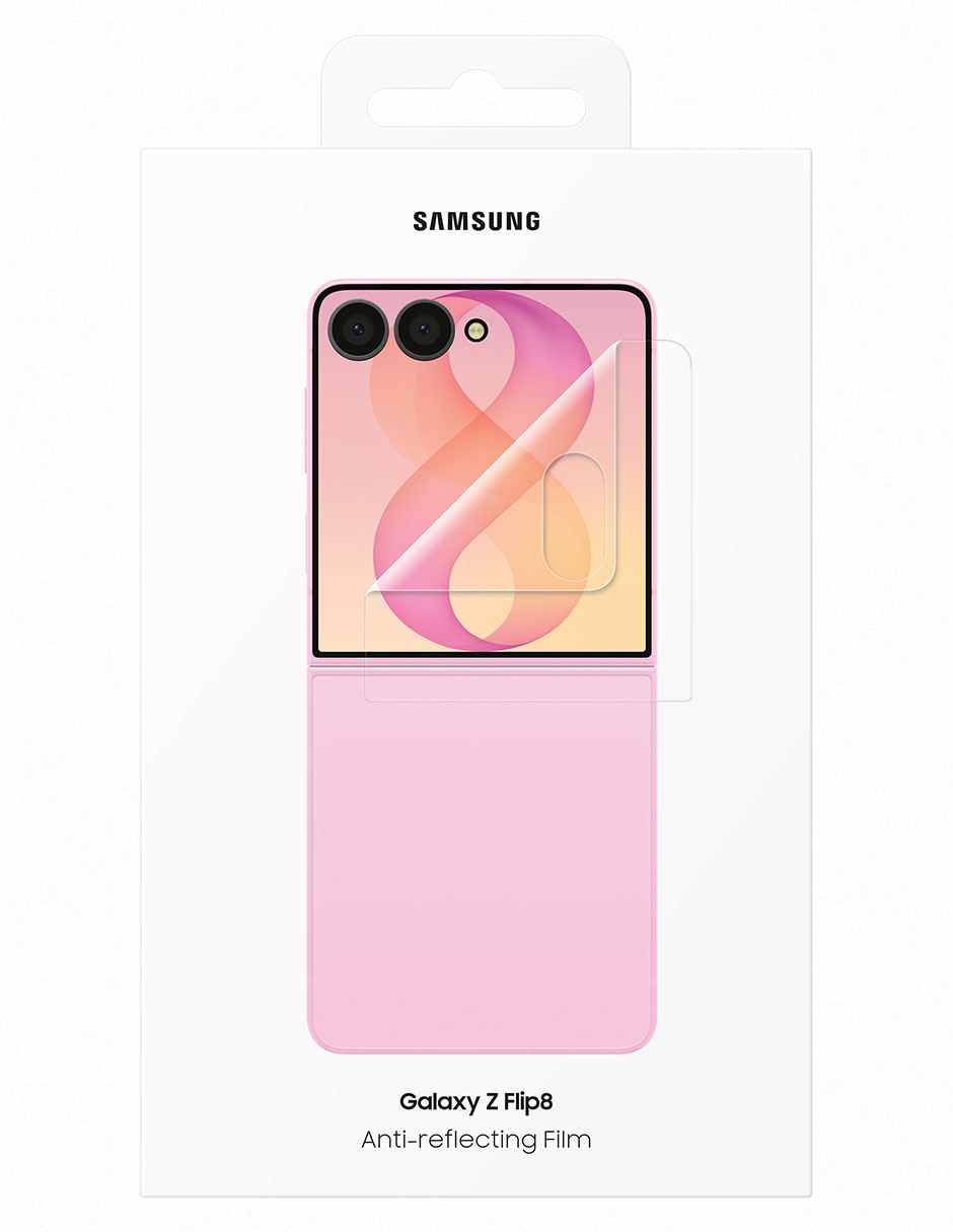 Set mica smartphone compatible con Galaxy Z Flip 8 de Policarbonato Set mica smartphone compatible con Galaxy Z Flip 8 de Policarbonato