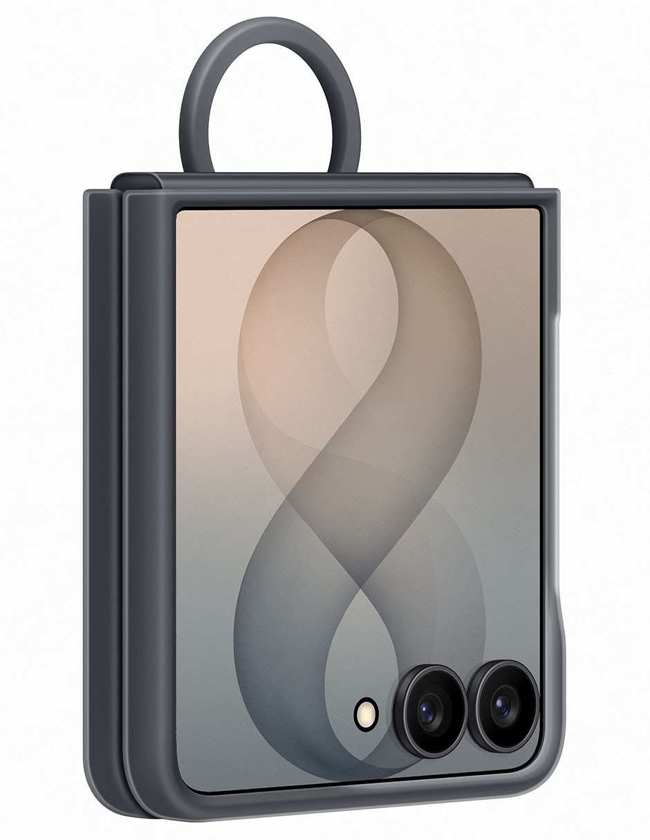 FUNDA CELULA, GALAXY Z FLIP 8, GRAFITO