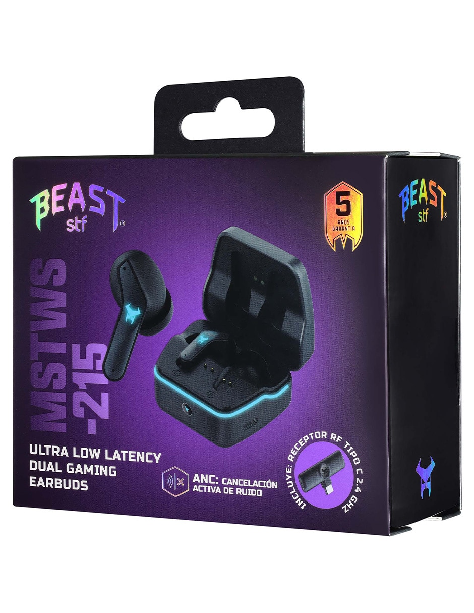 Audífonos gamer inalámbricos Stg-E47902 12