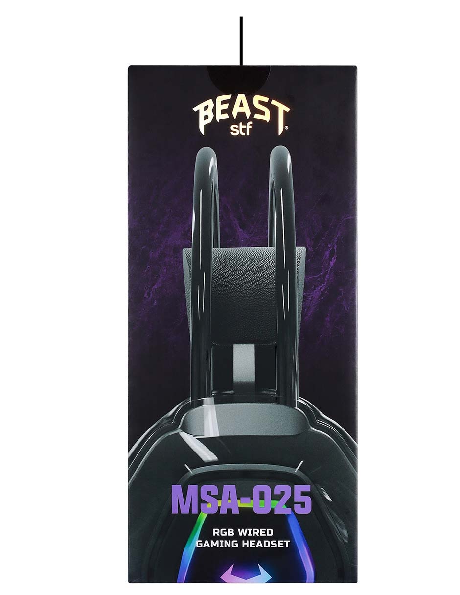Audífonos gamer alámbricos Gaming MSA-025