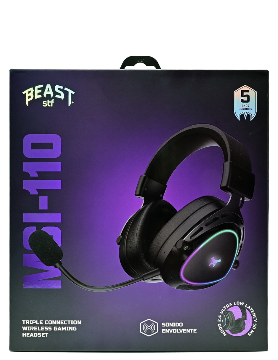 Audífonos gamer inalámbricos Gaming MSI-110