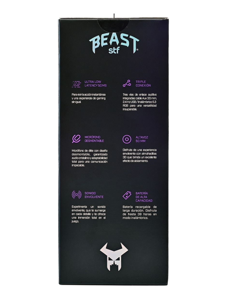 Audífonos gamer inalámbricos Gaming MSI-110 8
