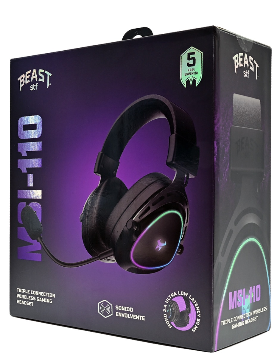 Audífonos gamer inalámbricos Gaming MSI-110