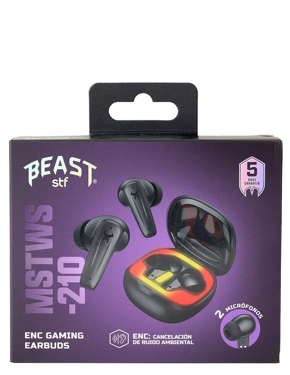 Audífonos gamer inalámbricos Gaming Mstws-210 6