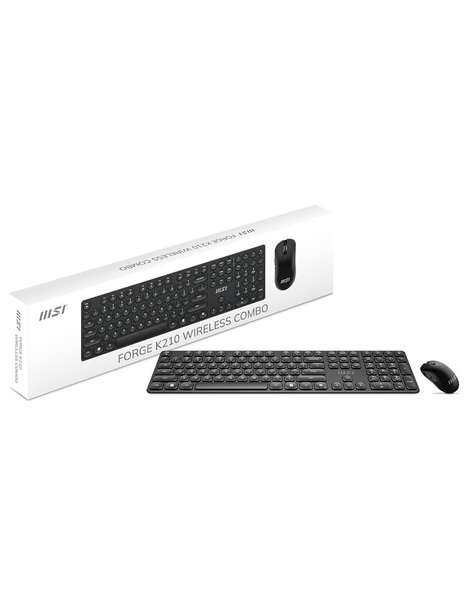 Mouse y teclado FORGE K210 WIRELESS COMBO Mouse y teclado FORGE K210 WIRELESS COMBO