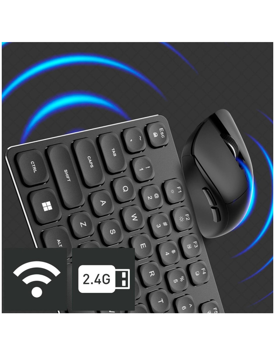 Mouse y teclado FORGE K210 WIRELESS COMBO 3