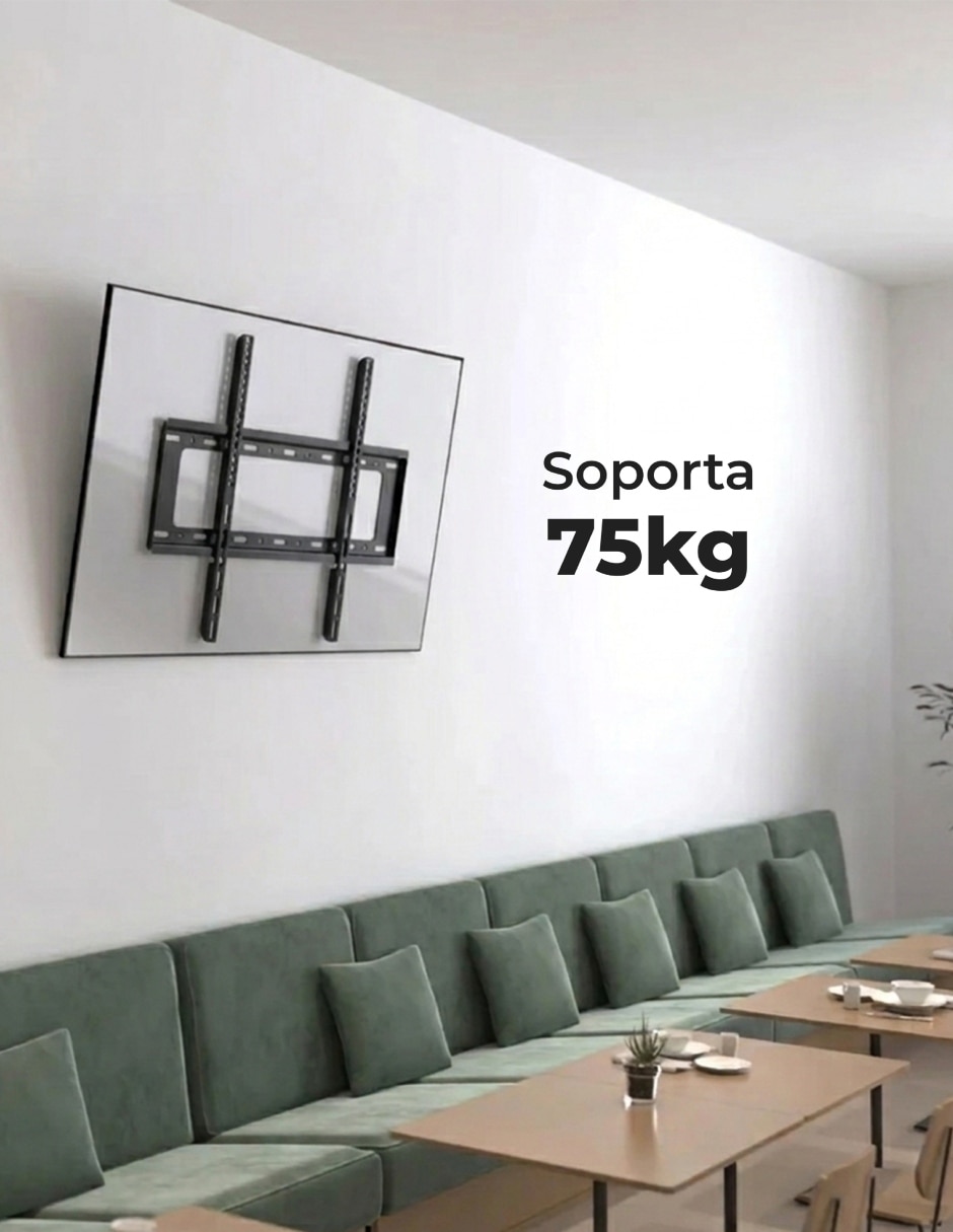 Soporte de pared para pantalla Inclinable 40 - 80 pulgadas 2