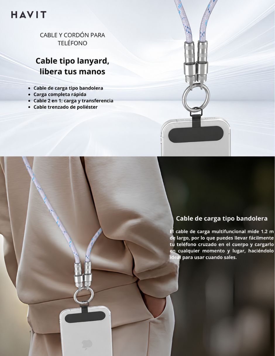 Cable C USB C a tipo USB C de 1 m 5