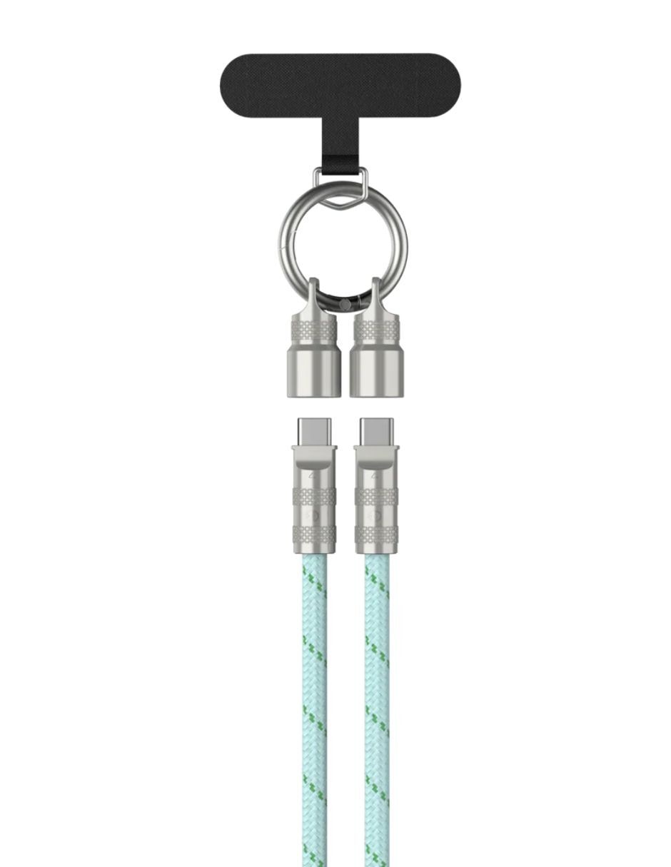 Cable C USB C a tipo USB C de 1 m 4