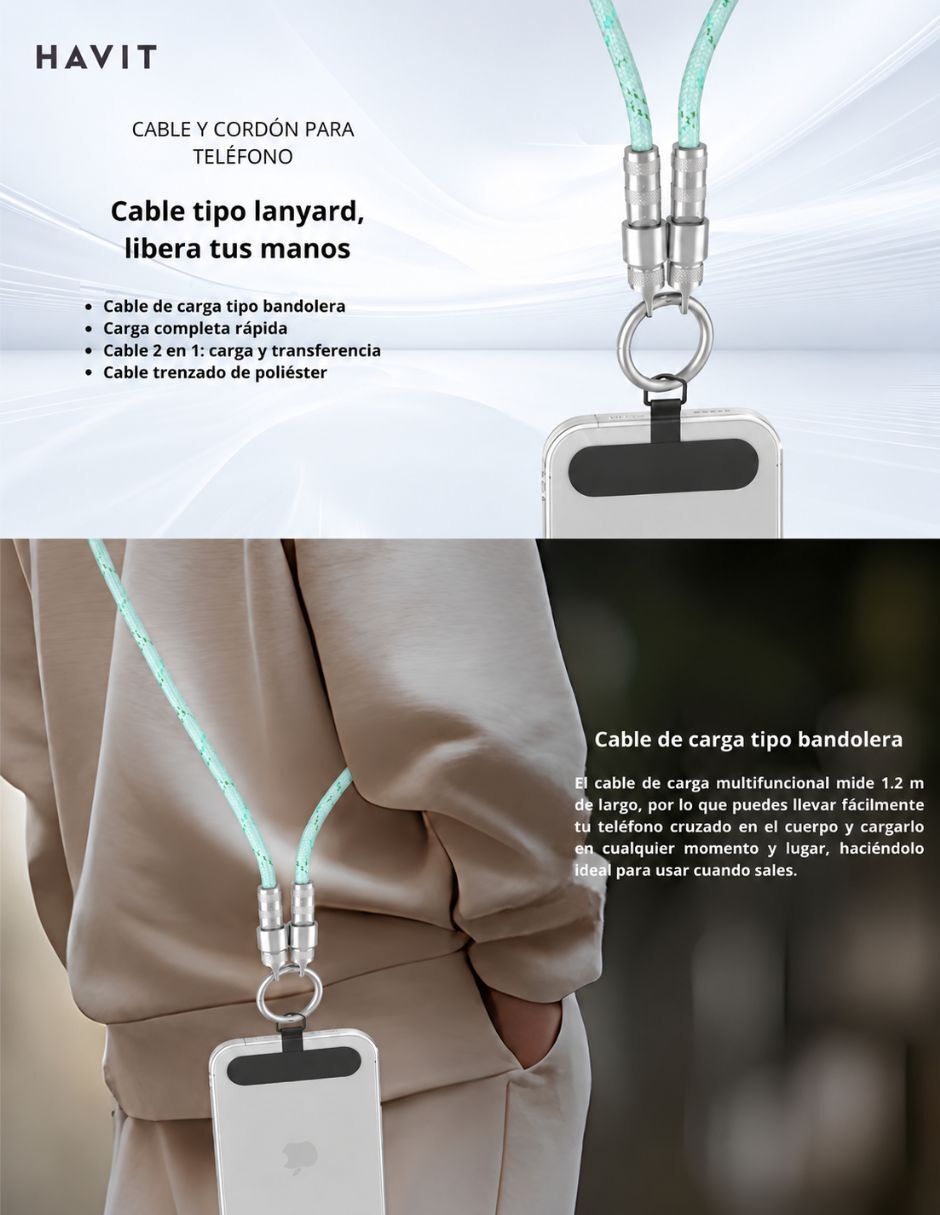 Cable C USB C a tipo USB C de 1 m 5