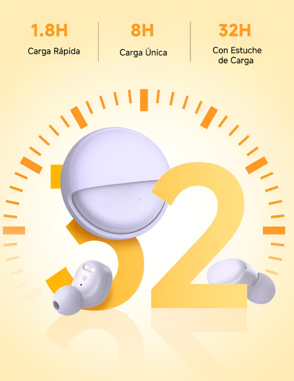 Audífonos In-Ear inalámbricos con cancelacion de ruido 3