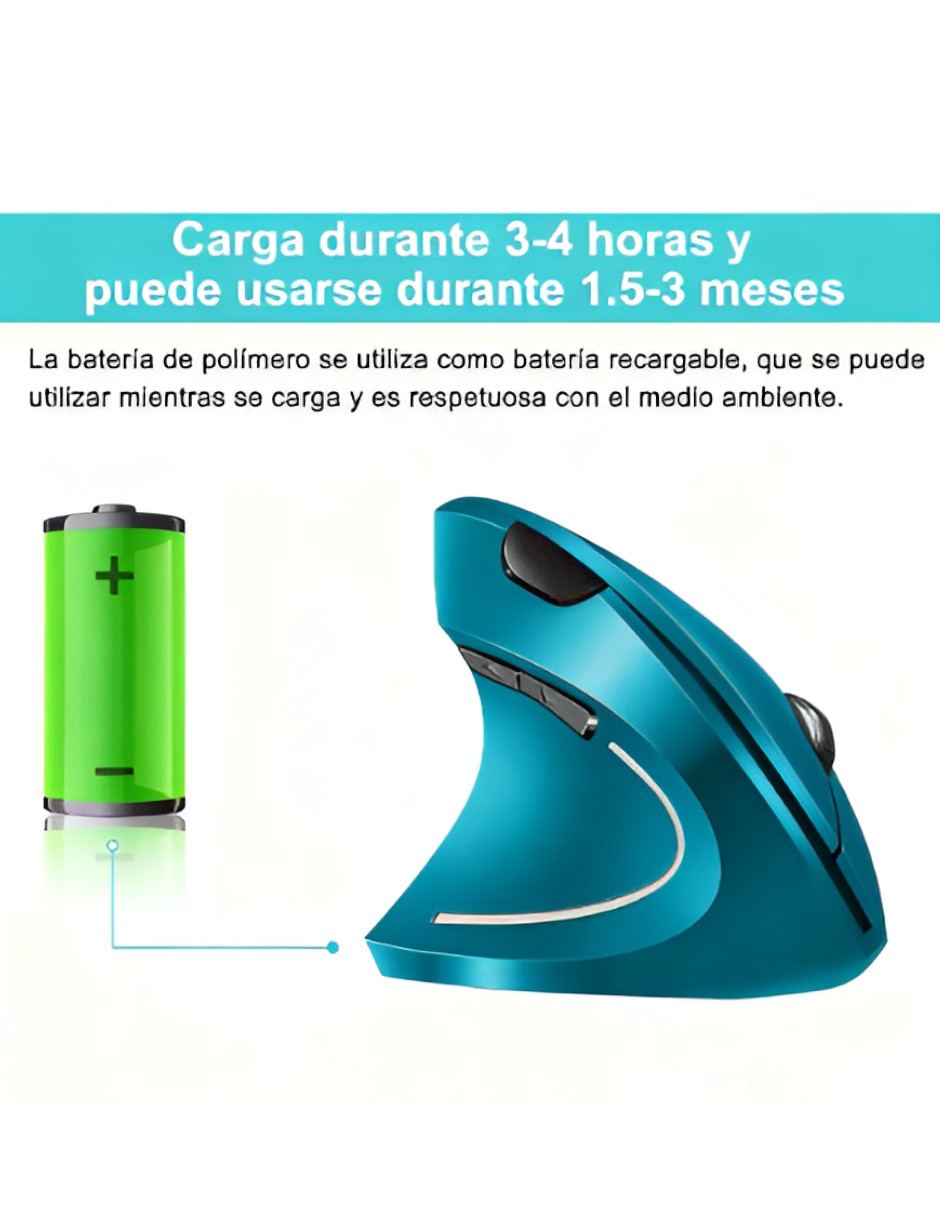 Mouse ergonómico Inalámbrica XTLLAR231 3