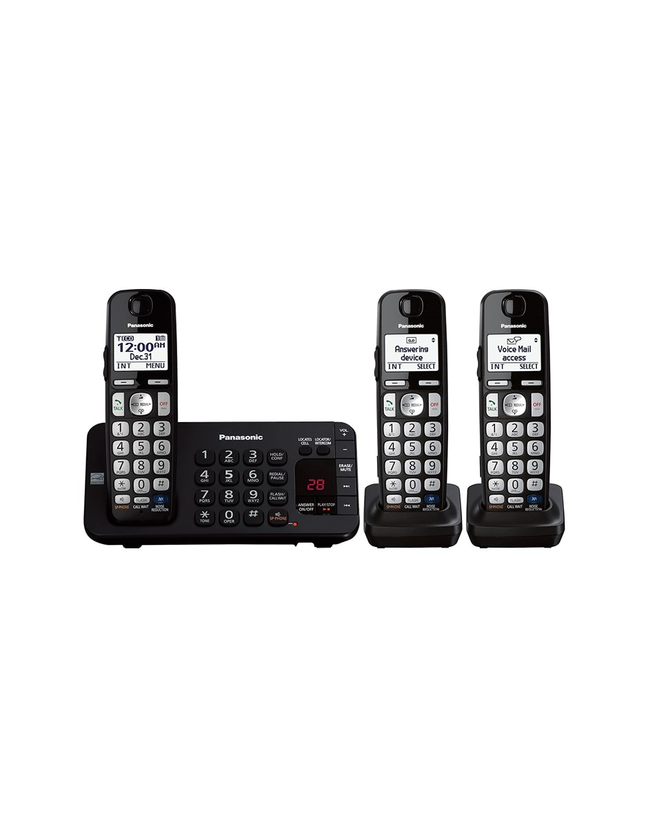 Teléfono 3 auriculares inalámbrico kx-tg243b