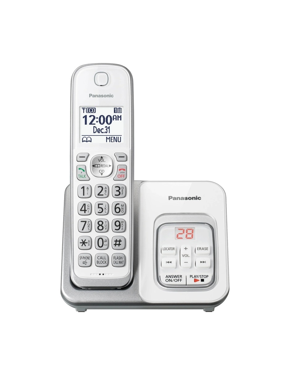 Teléfono 2 auriculares inalámbrico kx-tg3812