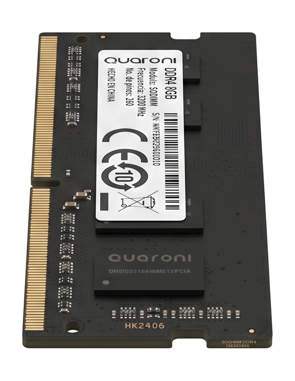 Memoria ram sodimm ddr4 8 gb qd4s08g1 2