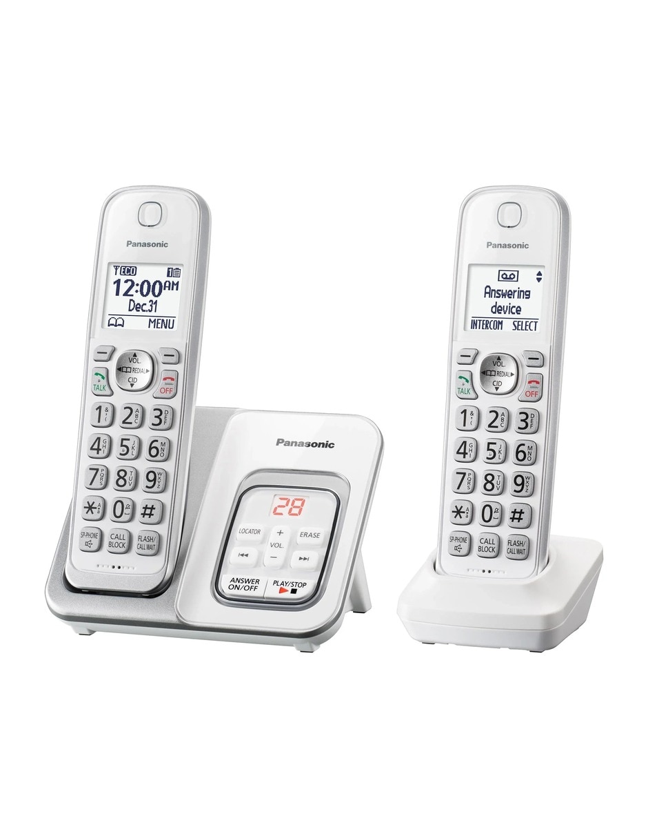 Teléfono 2 auriculares inalámbrico kx-tgd532w
