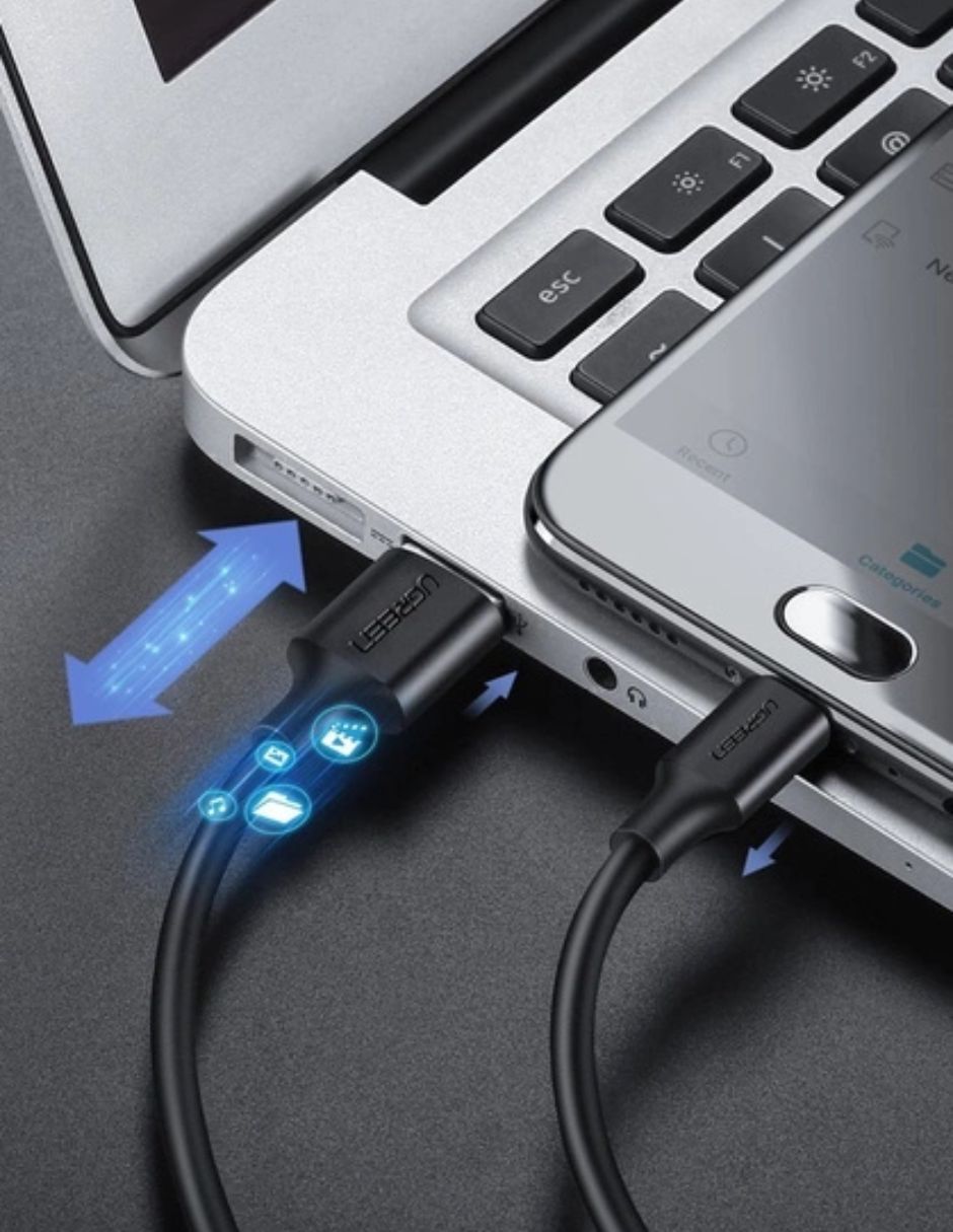 Cable Micro USB a tipo USB A de 1 m 2