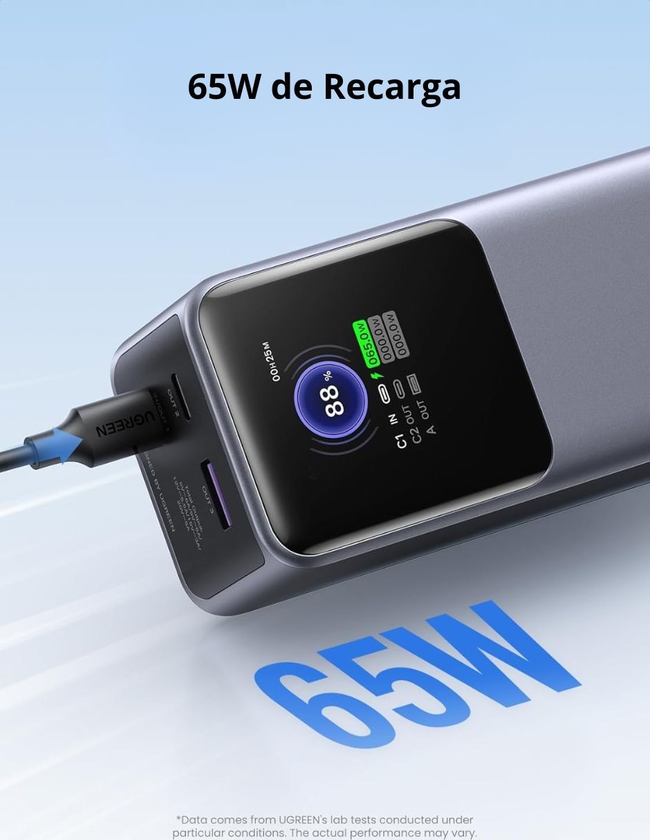 Batería recargable 25000 mAh 8