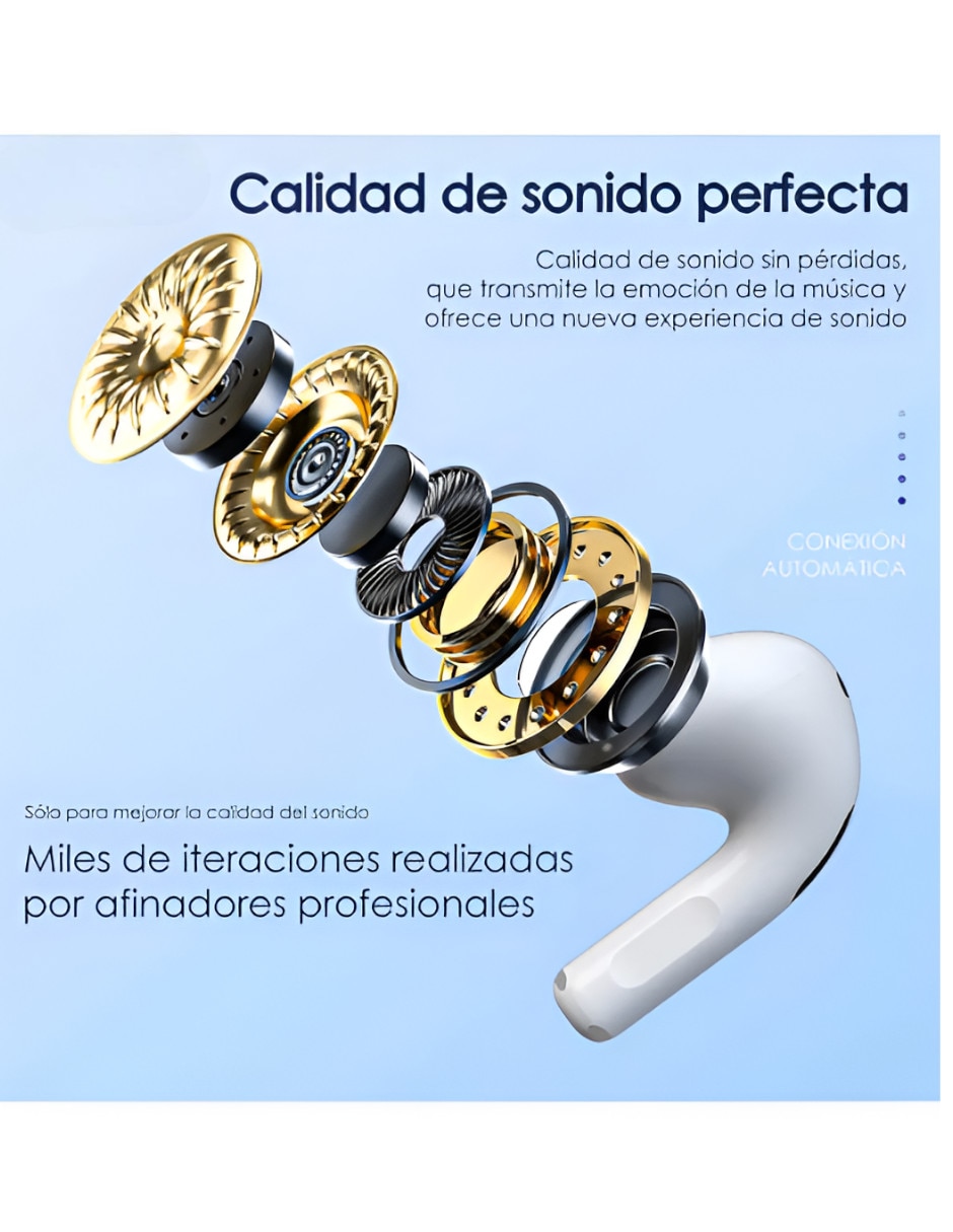 Audífonos In-Ear Inalámbrica con (si aplica) Sí 3