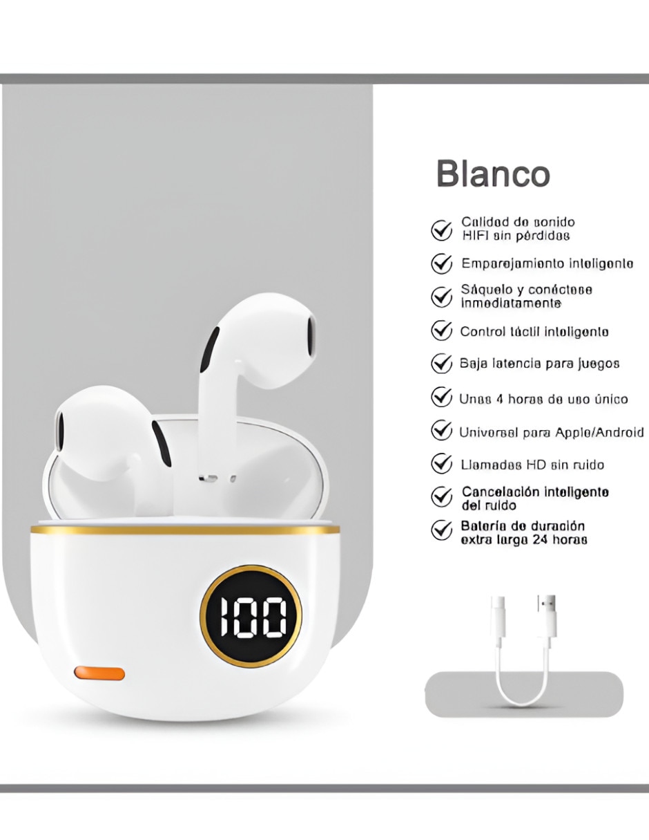 Audífonos In-Ear Inalámbrica con (si aplica) Sí 3