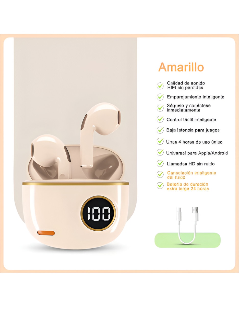 Audífonos In-Ear Inalámbrica con (si aplica) Sí 3