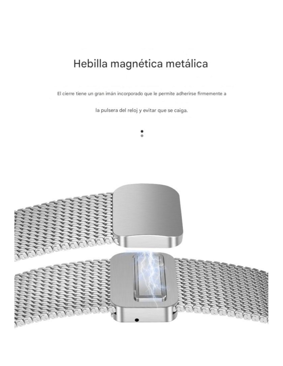 Correa para reloj inteligente de acero inoxidable compatible con Apple Watch 5