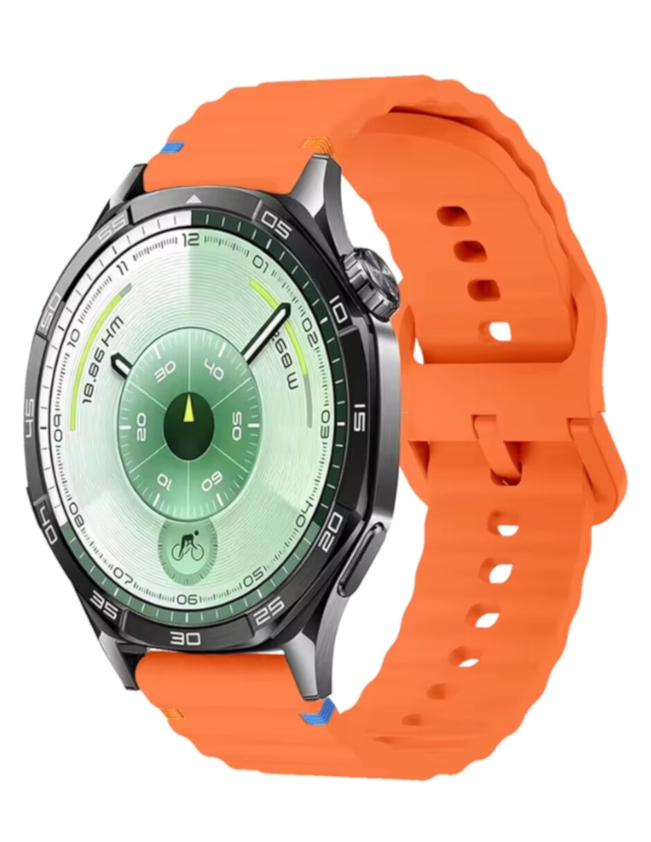 Correa para reloj inteligente de silicón compatible con 22mm Gt6/gt5/gt4/gt3 5/4/3 Pro 3