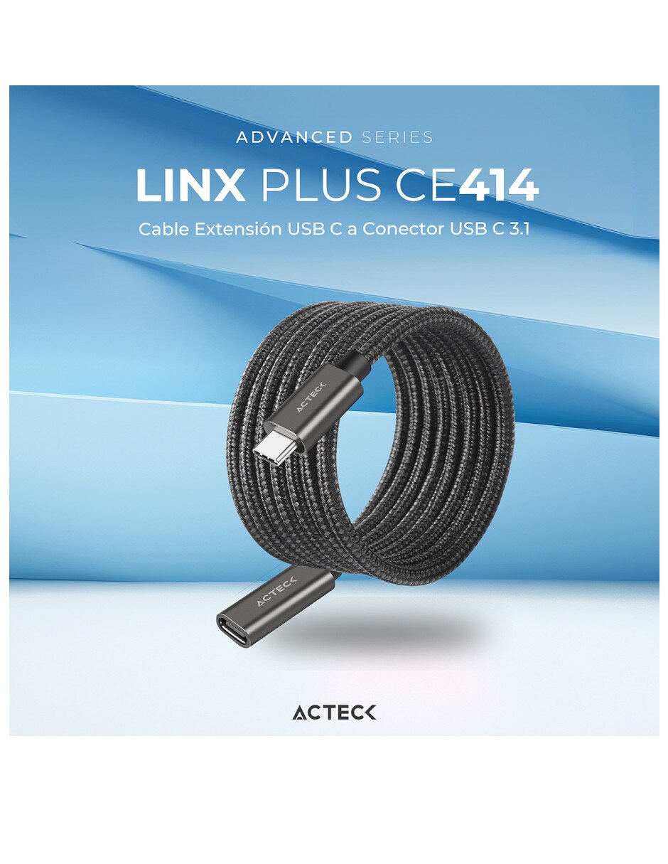 Cable USB C a tipo USB C de 90 cm 2