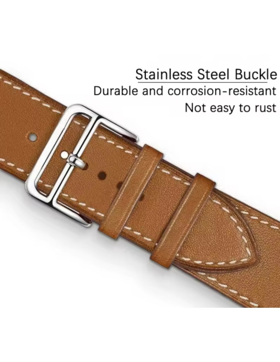 Correa para smartwatch de piel compatible con series 1/2/3 4