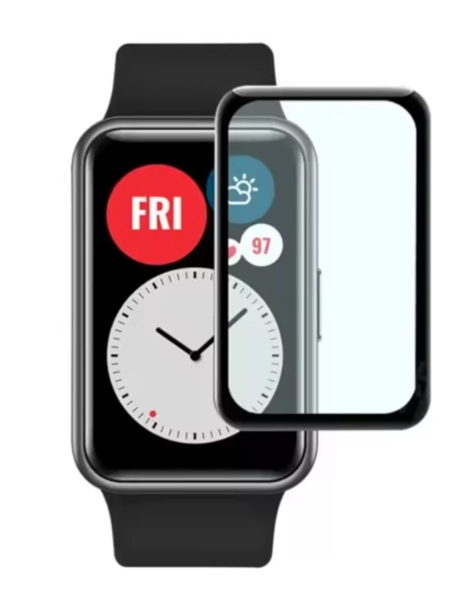 Mica para tablet compatible con huawei watch fit de cristal templado