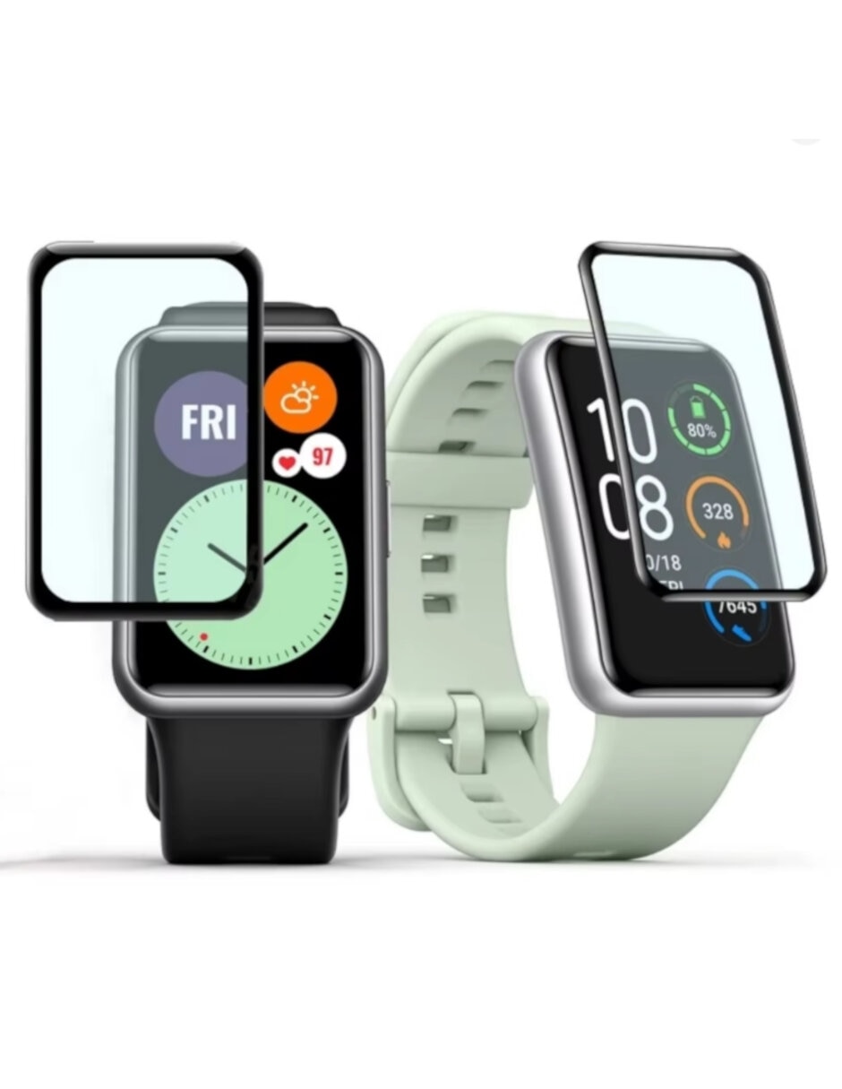 Mica para tablet compatible con huawei watch fit de cristal templado
