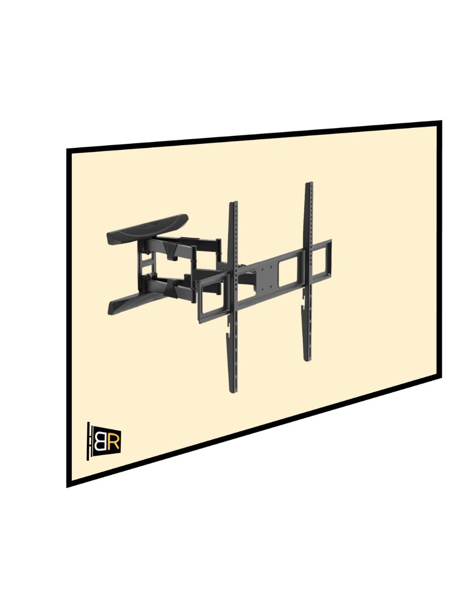 Soporte de pared para pantalla articulado 50 - 100 pulgadas