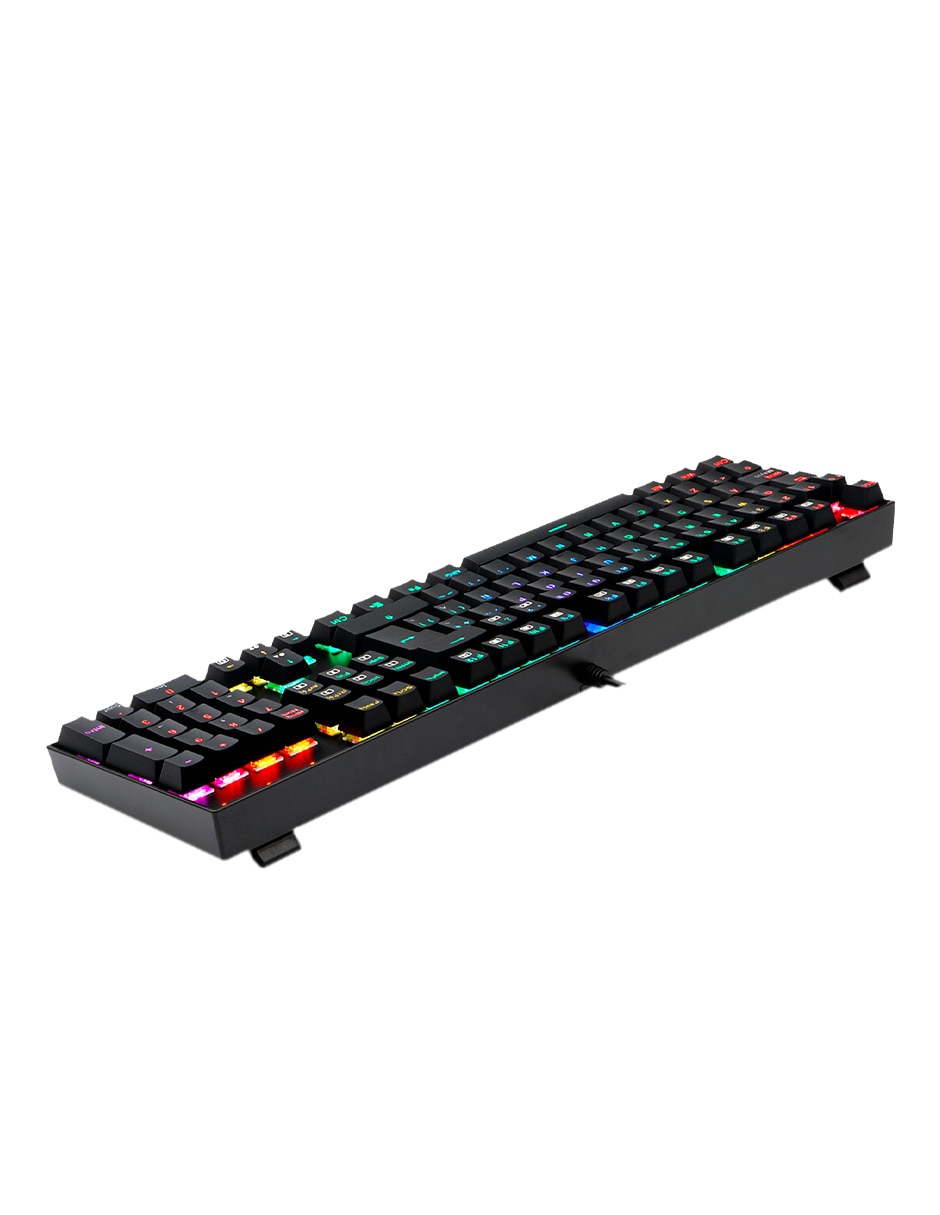 Teclado gamer Usb-c qwert español con interruptor lineal mitra k551 5