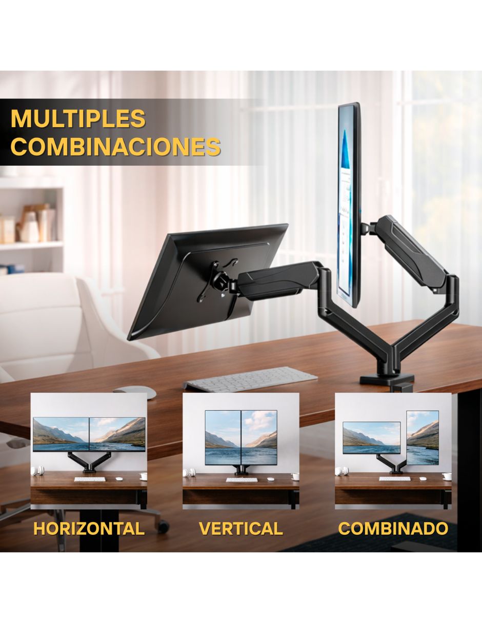 Soporte para monitor articulado 32 pulgadas 3