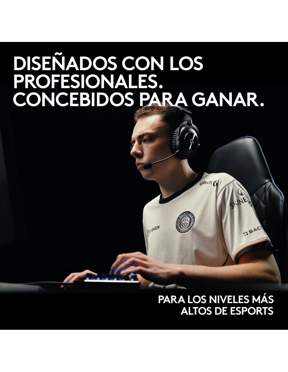 Audífonos gamer Over-Ear alámbrica e inalámbrica con cancelación de ruido 2