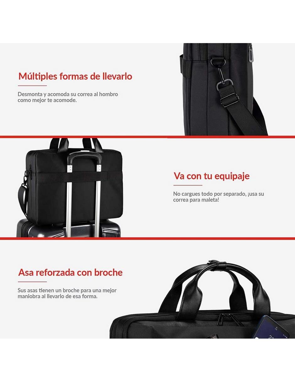 Maletín con compartimiento para laptop 17 pulgadas 7
