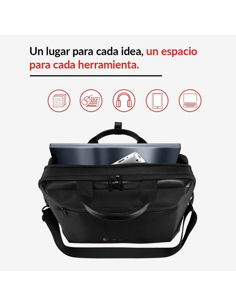 Maletín con compartimiento para laptop 17 pulgadas 3