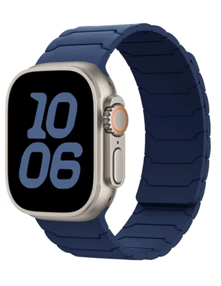 Correa para smartwatch de Silicón compatible con Series 1 2 3 4 5 6 7 8 9 10 11 SE ULTRA (38/40/41/42/44/45/46/49mm)