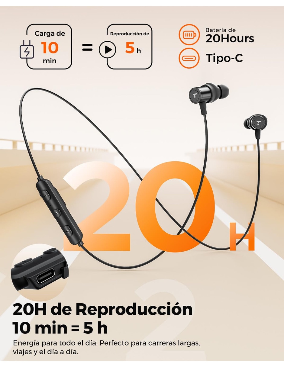 Audífonos in-ear inalámbricos con cancelación de ruido 3
