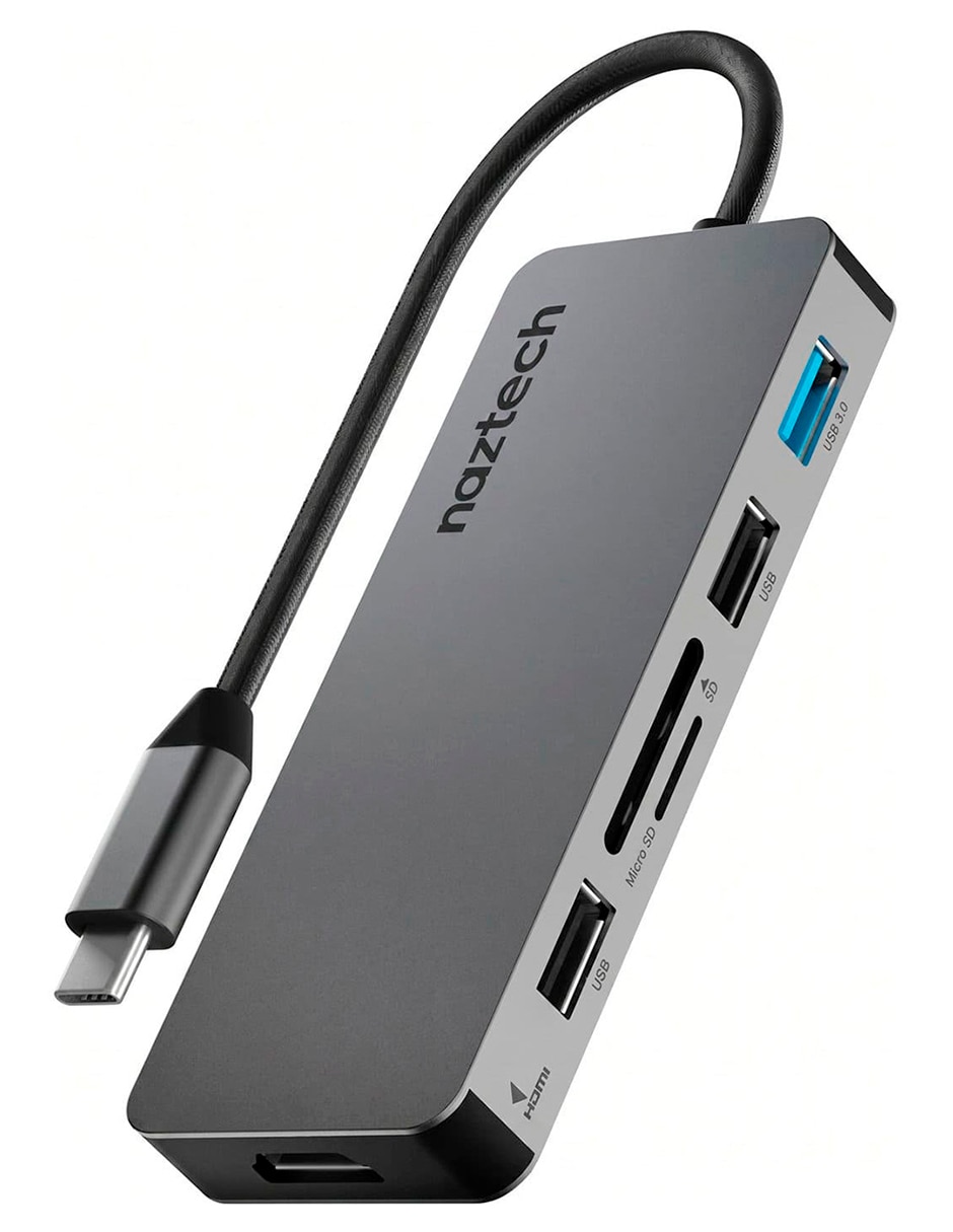 Adaptador multipuertos naztech