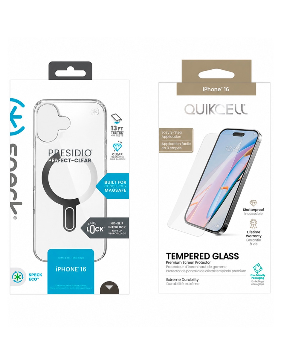 Funda para iPhone 16 Speck de TPU 8