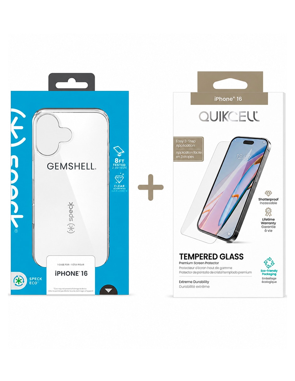 Funda para iPhone 16 Speck de TPU 8