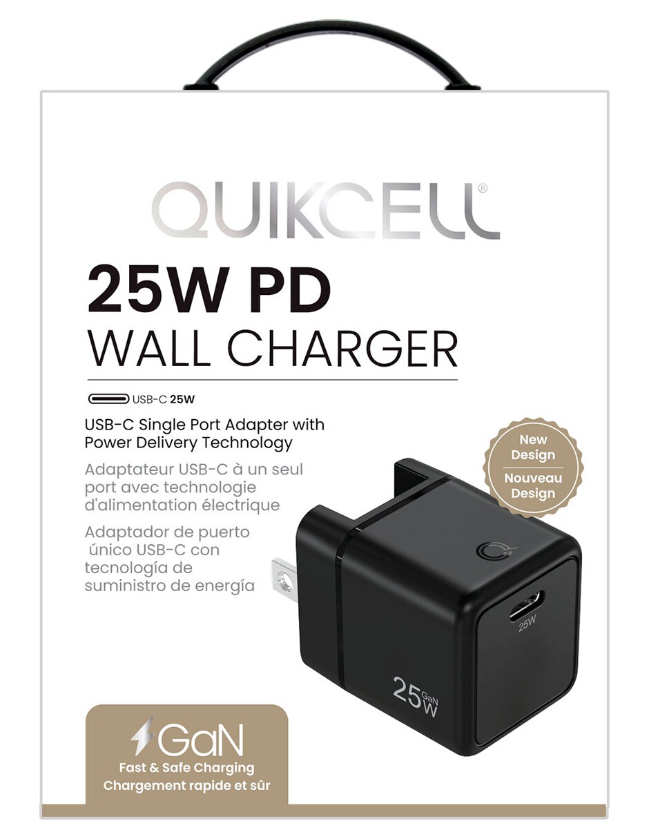 Cargador pared usb tipo c 25 w 6