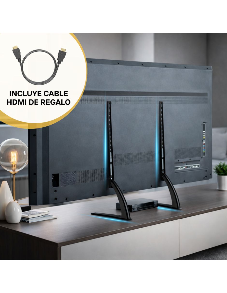 Caballete para pantalla para pantalla fijo 37 - 80 pulgadas 4
