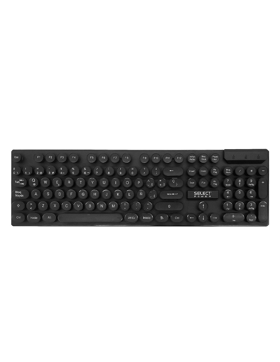 Mouse y teclado retrokey-spn 4