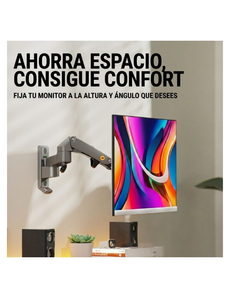 Soporte de pared para pantalla articulado 17 - 35 pulgadas 2